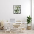 thumbnail image 2 of Stupell Industries Herbal Plants with Green Leaves Botanical & Floral Painting Gray Floater Framed Canvas Art Print Wall Art, 25 x 31, 2 of 9