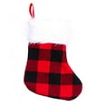 1Pc Christmas Stocking Decorations Bag Christmas Tree Hanging Candy