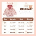 thumbnail image 2 of Hotiary 2-7 Years Toddler Kids Fall Winter Zip Up Warm Coat Boys and Girls Leopard Print Bear Hooded Fleece Jacket, 2 of 7