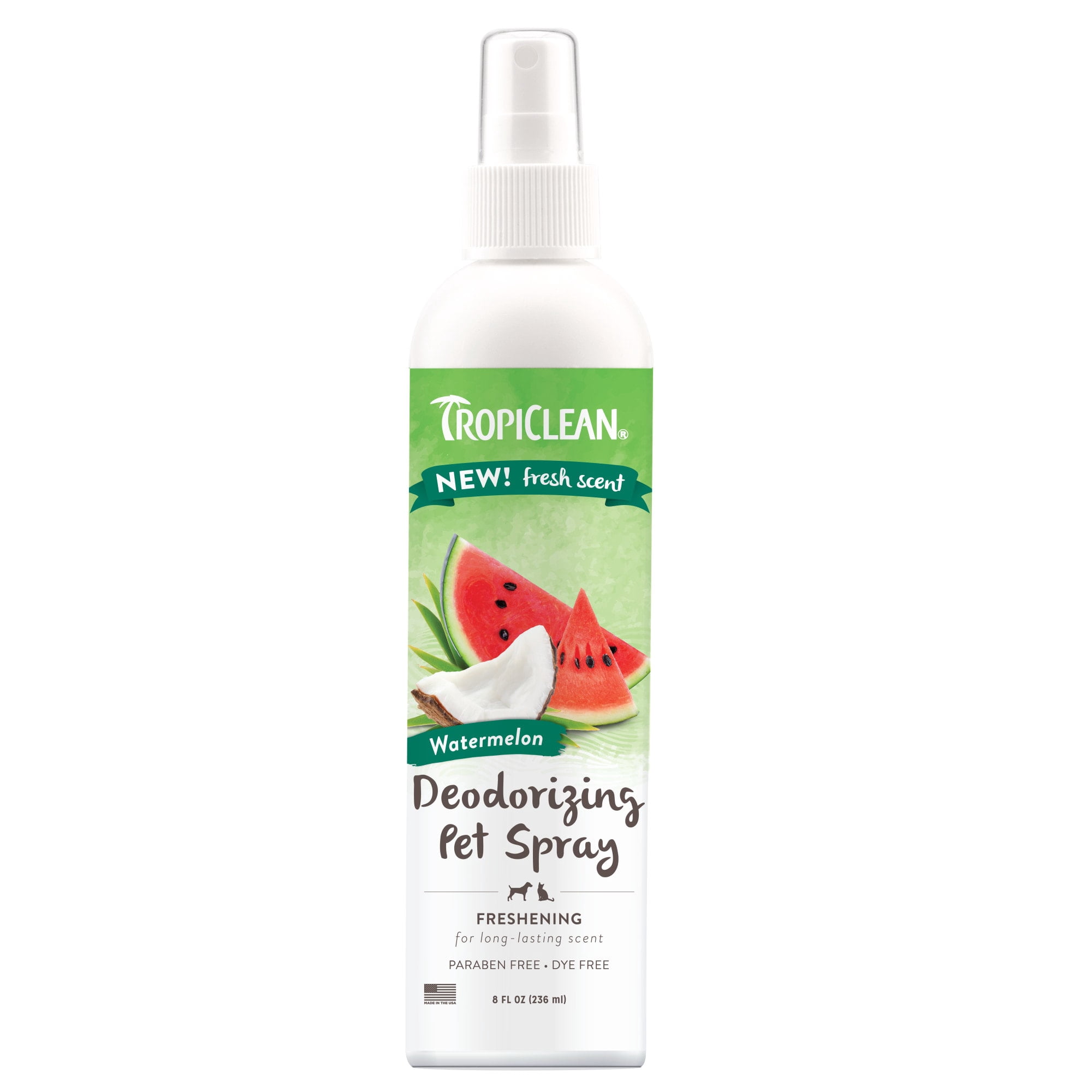 TropiClean Watermelon Deodorizing Spray for Dogs 8 fl. oz.