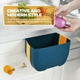 thumbnail image 4 of unbranded Bote De Basura Colgante Azul Para Cocina Montaje En Pared Práctico Y Espacioso, 4 of 8