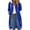 Blue_1, variant on Long Winter Coats for Women Plus Size Solid Color Zipper Pullover Long Sleeve Hooded Jacket Winter Clothing for Women S-5XL