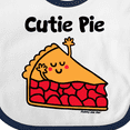 thumbnail image 4 of Inktastic Cutie Pie Boys or Girls Baby Bib, 4 of 4