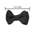 thumbnail image 3 of Offray Accessories, Black Grosgrain Bows Accessory for Wedding, Hair Clips, and Scrapbooking, 3 count, 1 Package, 3 of 8