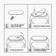 thumbnail image 5 of Protector de pantalla para Xiaomi Mi Band 5 HD transparente, sin burbujas, antiarañazos, antihuellas, película de TPU flexible, 5 of 6