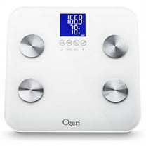 Ozeri Touch 440 lbs Total Body Bath Scale with Auto Recognition and Infant Tare Technology