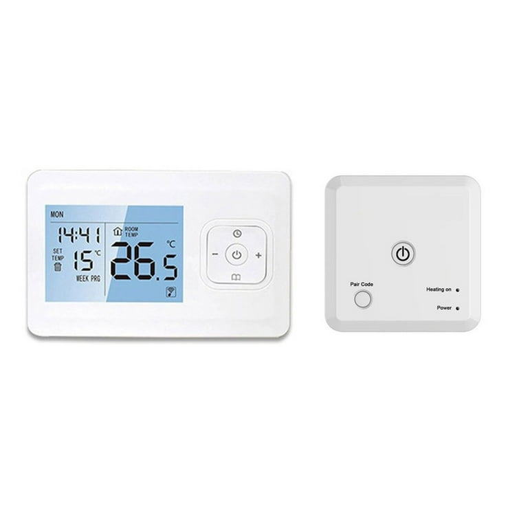 Kit thermostat sans fil WiFi avec app smartphone Tuya Smart Life pour  chaudière ou PAC 