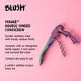 thumbnail image 3 of Blush Mirage Corkscrew Wine Opener for Travel, Birthday Wedding Party Gifts, 3 of 6