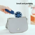 thumbnail image 3 of Ohufall USB Rechargeable Wearable Mini Fan Portable Cooling Fan With Power Bank Function For Outdoor, 3 of 5