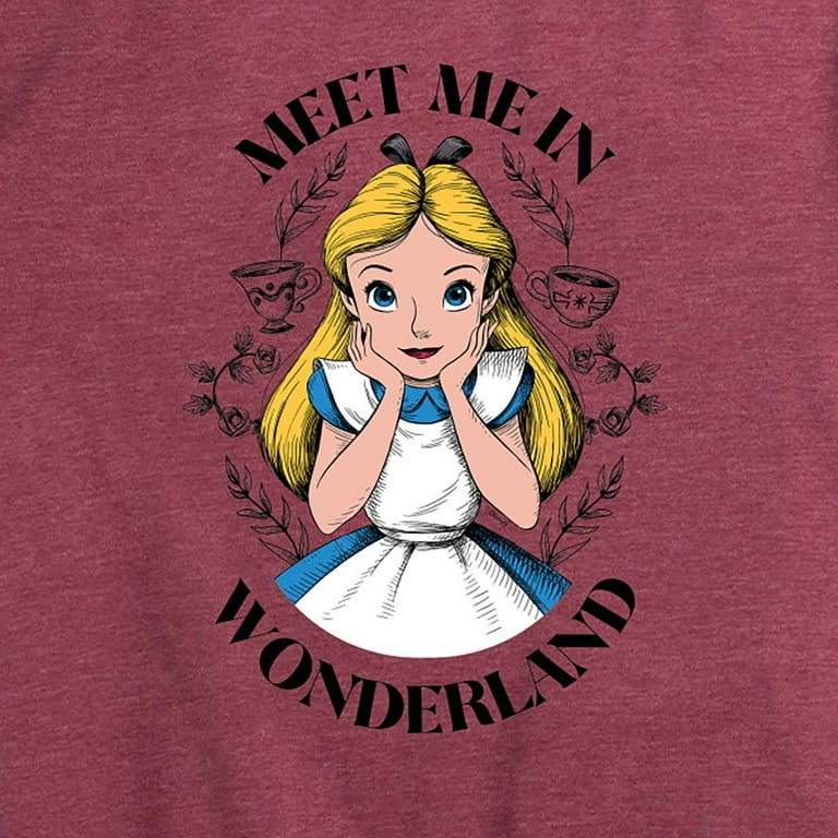 Alice In Wonderland - Meet Me in Wonderland - Women's Short Sleeve