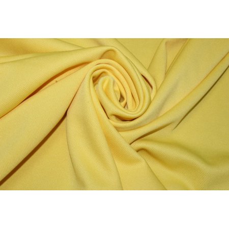 100% Polyester scuba Fabric 59quot; wide- DOBBY DESIGN -YELLOW[9899]