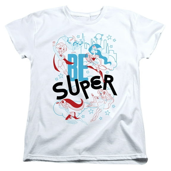 Dc Superhero Girls/Be Super S/S Women'S T-Shirt White