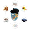 thumbnail image 7 of Yayeee Freestanding Laundry Hamper with Handle Collapsible Large Storage Basket for Clothes, Rainbow with Stars, 7 of 7