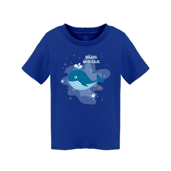 Blue Whale Slogan T-Shirt Toddler -Image by Shutterstock,  3 Toddler
