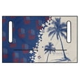 thumbnail image 2 of XYZCANDO American Palm Tree 2 Passenger Golf Cart Seat Cover - Terry Cloth Washable Non-Slip With 4 Pockets, Fits EZGO Club Car, 2 of 9