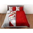 thumbnail image 3 of Navidad Juego De Funda Nórdica Con Almohadas Santa Claus Dormitorio Ropa De Cama Funda De Edredón, 3 of 4