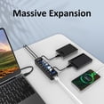thumbnail image 3 of Hub USB alimentado por vantisan 3.0 con 7 puertos y 1 puerto de carga, 3 of 6