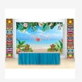 thumbnail image 3 of Abbracc 1Pair Banners Hawaiian Selfie Scene Create Atmosphere Palm Tree Decoration Photo, 3 of 8