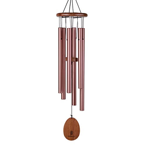 Metal Howling Wolf Wind Chime Tubes Hanging Garden Balcony Decor Yard Art Patio 