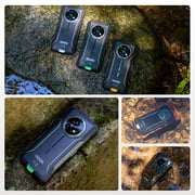 DOOGEE Fire 5 Pro Rugged Phone, Android 15 with Triple Card Slot & Gemini AI, 13000mAh Battery, Octa Core, 20GB+128GB/2TB, 6.6 HD+90Hz, IP68 Waterproof, NFC/OTG