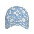 thumbnail image 2 of Yiaed Daisies Flowers Print Cap Adjustable Size for Running Workouts and Outdoor Activities All Seasons, 2 of 5