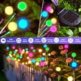 thumbnail image 3 of Solar Swaying Firefly Lights，Solar Garden Lights Outdoor Waterproof, 2 Pack/8 Modes LED Firefly Lights, Solar Outdoor Lights for Garden Yard Patio Pathway Landscape Decorations (Multicolor), 3 of 7