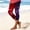 H-Wine, variant on Vekome Capri Leggings for Women 4th of July Plus Size Red White Blue Mid Waist Skinny Leg Yoga Pants Elastic Waist Stretchy Independence Day Slim Leggings Patriotic Outfits Workout Outfits Blue 2XL