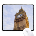 thumbnail image 1 of Big Ben Blue Sky White Clouds Mousepad Stitched Edge Mat Rubber Gang Pad, 1 of 2