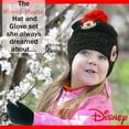 thumbnail image 2 of Disney Minnie Mouse Girls Winter Hat and Gloves Cold Weather Set, Age 4-7, 2 of 6