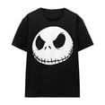thumbnail image 1 of The Nightmare Before Christmas  Adult Jack Face T-Shirt, 1 of 6