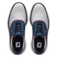 thumbnail image 7 of FootJoy Men's Traditions Previous Season Style Golf Shoe, White/Blue/Pink, 10.5, 7 of 7