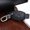 Black, variant on UHUSE Leather Car Key Case Fob Cover Chain For Mercedes Benz Remote 3 Buttons