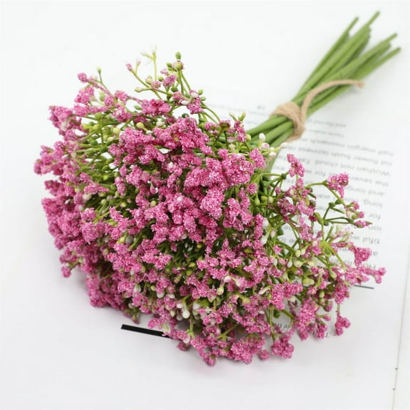 VINOIC Artificial Baby's Breath - Gypsophila Decor Bouquet for Flower Arrangements & Light Centerpieces