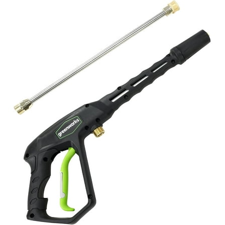 Greenworks Replacement Metal Spray Gun (2300 PSI Max), M22 x 14mm high Pressure Hose Connection
