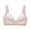 Beige, variant on Women's Double Support Wireless Lace Bra with Stay in Place Straps Full-Coverage Women Bras