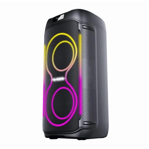 HEYSONG Urban Partybox Bluetooth Speaker 60,000W PMPO TWS with EQ, Portable Wireless Speaker with Deep Bass, Long Battery Life, Perfect for Parties, Outdoor Fun