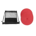 thumbnail image 2 of EHJRE 10x Markers Flat Cones with Storage Bag Multipurpose Field Court Markers Flat Discs for Soccer Sports Training Equipment Red, 2 of 9