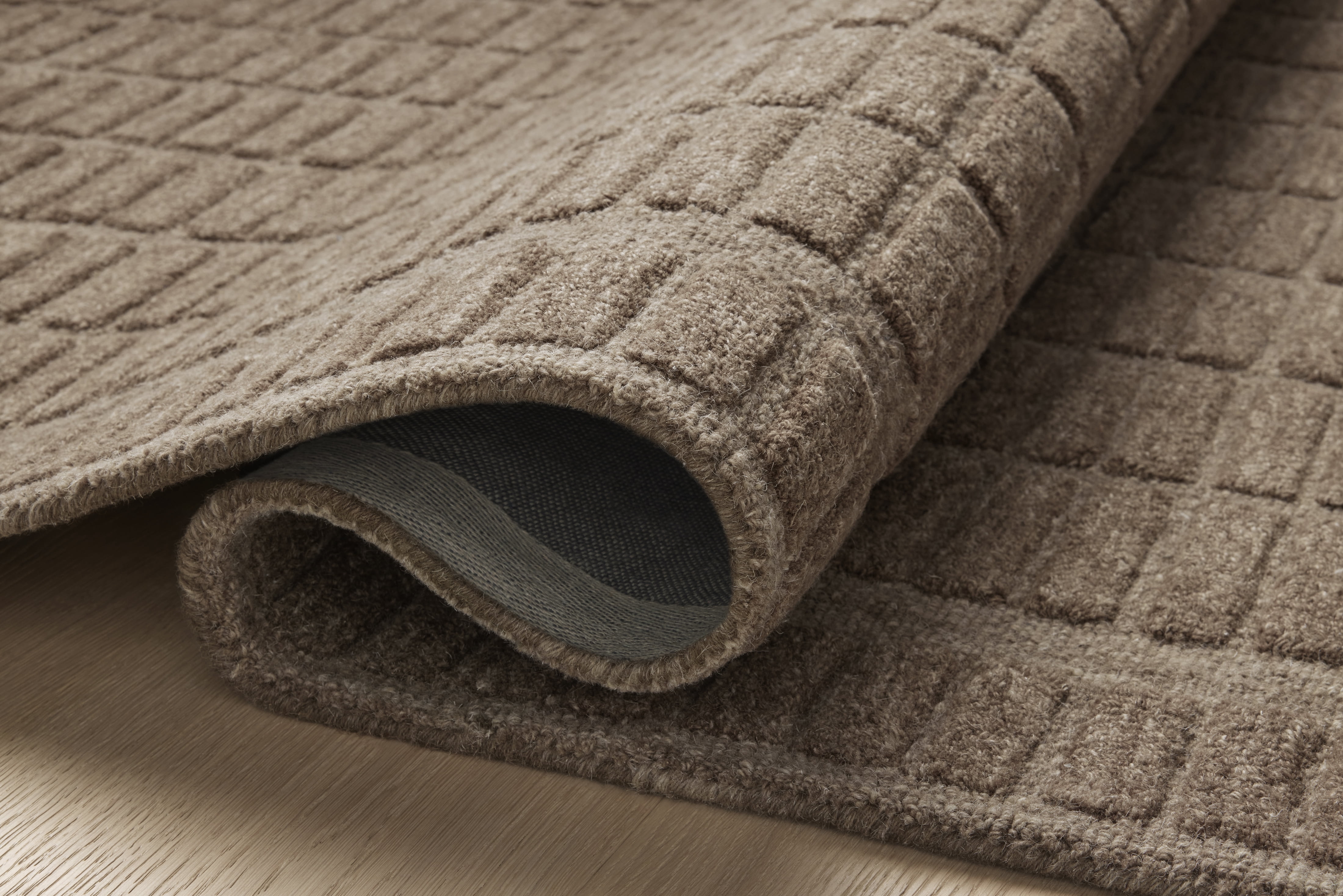 Chris Loves Julia x Loloi Bradley Cocoa / Cocoa 8'-6" x 11'-6" Area Rug