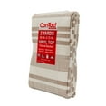 thumbnail image 4 of Con-Tact Brand Yard Goods Vinyl Fabric with Flannel Backing, Pre-Cut Linen Stripe Brown, 60 in. x 72 in., 4 of 11
