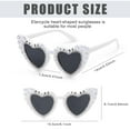 thumbnail image 2 of Heart Sunglasses, Bride to Be Gifts Bachelorette Party Bride Sunglasses, Cute Glasses for Women Bachelorette Party, 2 of 7
