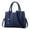 Dark Blue, variant on Stylago Women's Purses and Handbags Top Handle Satchel Shoulder Bags Leather Zipper Messenger Tote Bag for Ladies Work Daily Black