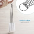 thumbnail image 2 of UKCOCO 10Pcs Nylon Brush Cleaning Set Stainless Steel Brush for Drinking Straws Jewelry, 2 of 6