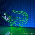 thumbnail image 3 of Glowneon Crocodile Neon Sign, Crocodile Neon Sign, Animal Neon Light, Kid Room Decor, 3 of 5