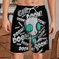 thumbnail image 2 of Invader Zim Gir Short Sweatpants Summer Daily Cozy Lounge Shorts 3D Printed Beach Shorts Sweatpants With Drawstring And Pockets, 2 of 7