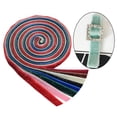 thumbnail image 4 of yuksok oshhni 8pcs 2Yards Glitter Velvet Ribbon Assorted Colors 9mm Craft Gift Wrapping, 4 of 9