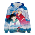 thumbnail image 2 of Inuyashas Anime Hoodies Harajuku Cartoon Crewneck Oversized Men Women Casual Style Sweatshirts, 2 of 5