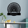thumbnail image 6 of Custom Peacock Metal Wall Art, Personalized Peacock Name Sign Decoration For Room, Peacock Metal Home Decor, Custom Peacock, 6 of 6