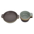 thumbnail image 1 of GOOHOCHY Plastic Dinner Plates And Bowls Set 1 Set Assorted Color For Easy To Clean Travel Use, 1 of 8
