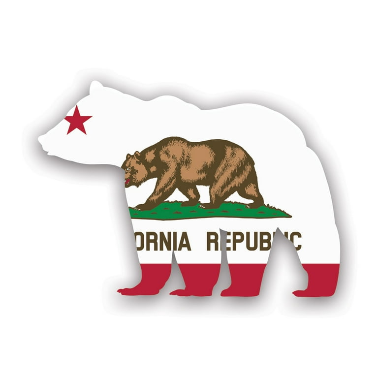 Made In California Bear Decal Made In California Bear Decal