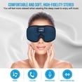 thumbnail image 2 of Auriculares para dormir MUSICOZY, máscara para dormir, diadema Bluetooth 5.4, 2 of 7
